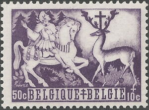 Holy Hubertus meets the White Deer