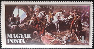 Recapture of Buda Castle, painting by Gyula Benczúr