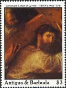 "Christ with Simon of Cyrene"