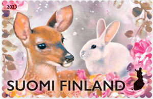 Rabbit and Fawn