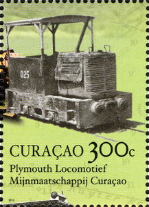Railway Curacao - Plymouth Locomotief