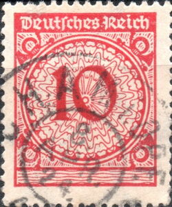 Rentenmark, only numeral