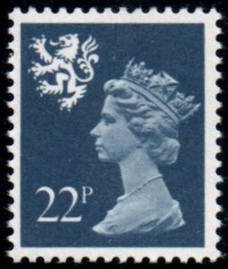 Queen Elizabeth II - 22p Machin Portrait