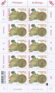 Honoré I, Lord of Monaco, 500th Anniversary