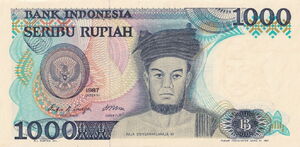 1,000 Rupiah
