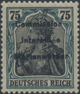 "Germania" overprinted Marienwerder