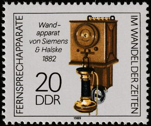 Walltelephone by Siemens & Halske (1882)