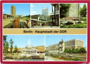 Berlin • Hauptstadt der DDR