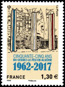 End of war in Algeria