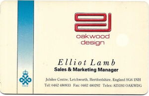 Smart Card 93 - Elliot Lamb