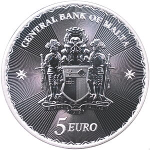 5 Euro (Maltese Cross - Bullion)