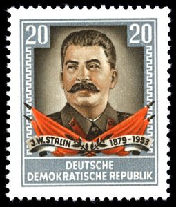 Josef Wissarionowitsch Stalin (1879-1953) Soviet Statesman
