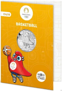 10 Euro (Mascot 6/18- Basketball)