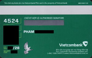 Vietcombank Visa Ever-link Debit Card