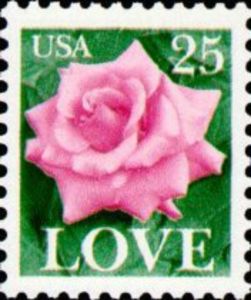 Rose and 'LOVE'