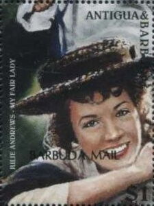 Julie Andrews ("My Fair Lady") - Overprinted
