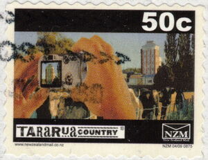 Photographing the Tui Brewery, Mangatainoka -Large Format