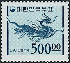 Blue dragon fresco, Koguryo dynasty