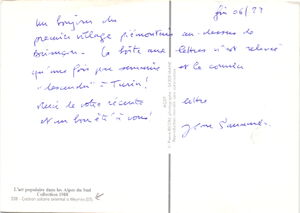 Château-Ville-Vieille, Meyries district, old Sundial