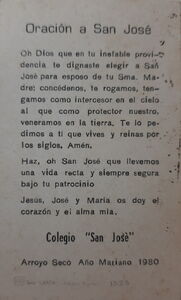 "Joseph", Arroyo Seco, Industria Argentina, GRATIA, 1525