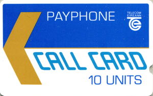 Payphone Call Card 10U