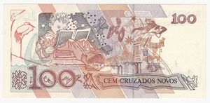100 Cruzeiros