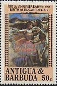 "The Pink Dancers" - Overprinted