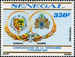 Coats of Arms of Senegal and Gambia