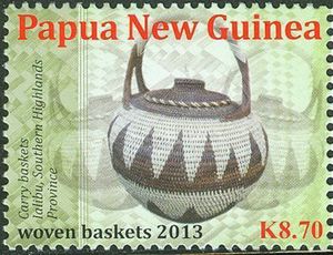 Carry baskets, Ialibu, Southern Highlands Province