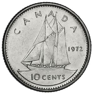 10 Cents (Bluenose)