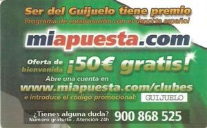 C.D. Guijuelo - Socio - Temporada 2010~2011