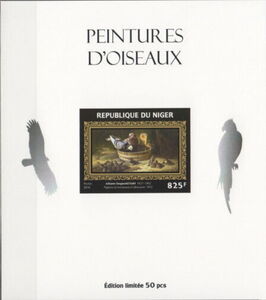 Birds on Paintings Silver Impressions