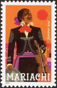 Mariachi - Violinist and Sun