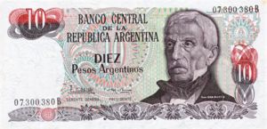 10 Pesos Argentinos