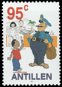 Fedjai Delivering Letter to Child