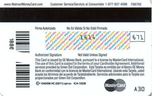 Walmart - Black Card