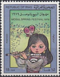 Girl with flute