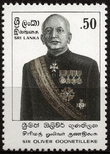 4th Death Anniversary of Sir Oliver Goonetilleke