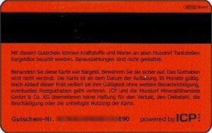 Red card - Geschenkgutschein