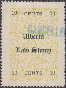 Alberta Law Stamp