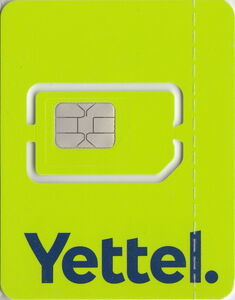 Yettel. SIM Card (Half Size)