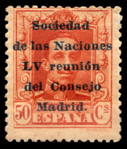 League of Nations Meeting, Madrid