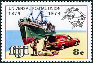 Loading Mail on Ship