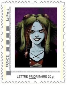 Cartoon of girl by William 4