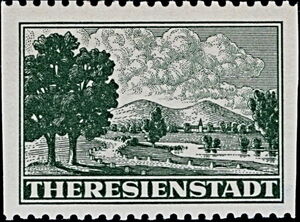 Admission stamp - Ghetto Theresienstadt