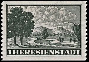 Admission stamp - Ghetto Theresienstadt
