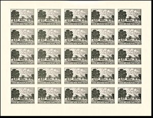 Admission stamp - Ghetto Theresienstadt