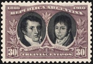 Manuel Belgrano (1770-1820) & Juan Larrea (1782-1847)