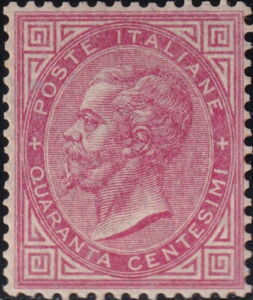 King Vittorio Emanuele II by an oval