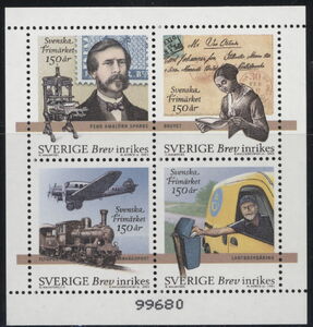 Swedish Stamps - 150 Years